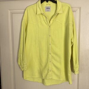 Zara oversized shacket.